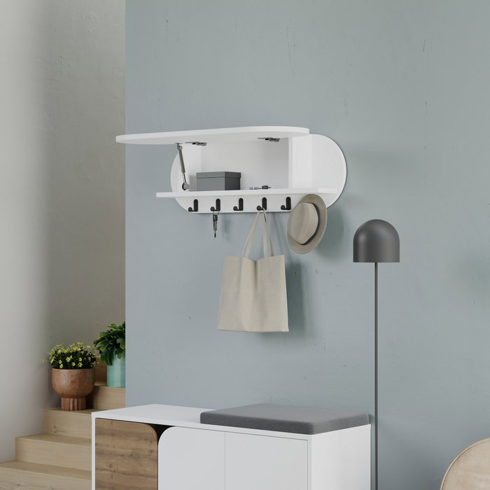 Hanah Home Kroma Hanger Blanco